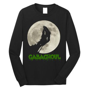 Gabaghoul Hand Moon Funny Halloween Long Sleeve Shirt