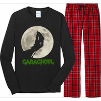 Gabaghoul Hand Moon Funny Halloween Long Sleeve Pajama Set