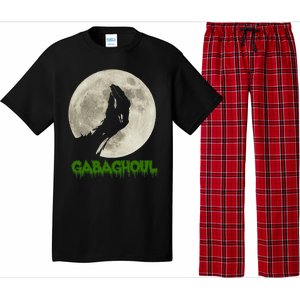 Gabaghoul Hand Moon Funny Halloween Pajama Set