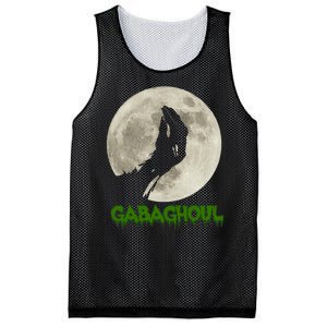 Gabaghoul Hand Moon Funny Halloween Mesh Reversible Basketball Jersey Tank