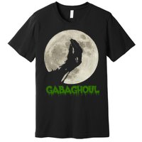 Gabaghoul Hand Moon Funny Halloween Premium T-Shirt