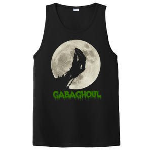 Gabaghoul Hand Moon Funny Halloween PosiCharge Competitor Tank