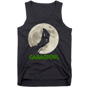 Gabaghoul Hand Moon Funny Halloween Tank Top