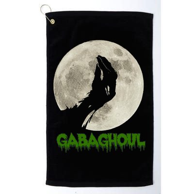 Gabaghoul Hand Moon Funny Halloween Golf Towel