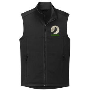 Gabaghoul Hand Moon Funny Halloween Collective Smooth Fleece Vest