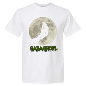 Gabaghoul Hand Moon Funny Halloween Garment-Dyed Heavyweight T-Shirt