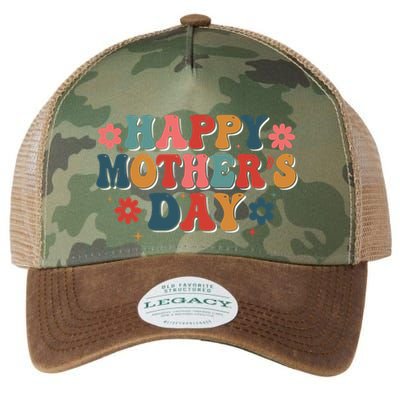 Groovy Happy MotherS Day Gift Legacy Tie Dye Trucker Hat
