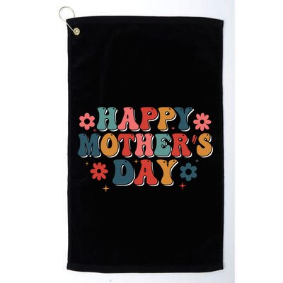 Groovy Happy MotherS Day Gift Golf Towel