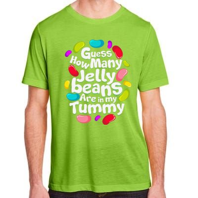 Guess How Many Jelly Beans Candy Funny Easter Gift Adult ChromaSoft Performance T-Shirt