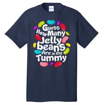 Guess How Many Jelly Beans Candy Funny Easter Gift Tall T-Shirt