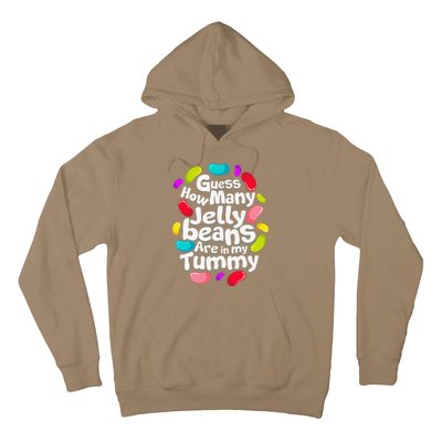 Guess How Many Jelly Beans Candy Funny Easter Gift Hoodie