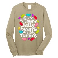 Guess How Many Jelly Beans Candy Funny Easter Gift Long Sleeve Shirt