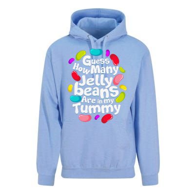 Guess How Many Jelly Beans Candy Funny Easter Gift Unisex Surf Hoodie