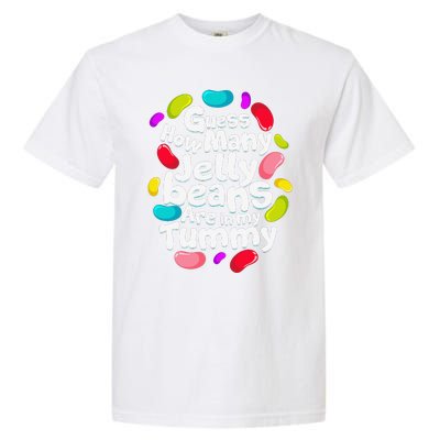 Guess How Many Jelly Beans Candy Funny Easter Gift Garment-Dyed Heavyweight T-Shirt