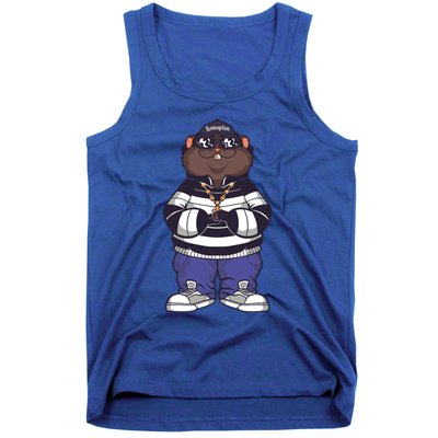 Gangster Hamster Meaningful Gift Tank Top