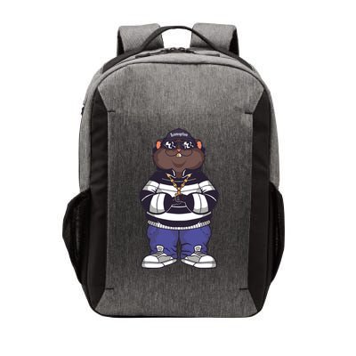 Gangster Hamster Meaningful Gift Vector Backpack