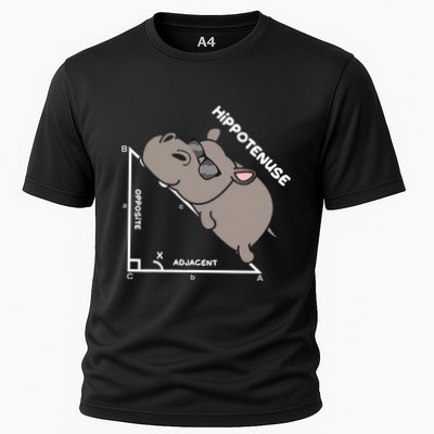 Geometry Hypotenuse Math Mathematics Teacher Cooling Performance Crew T-Shirt