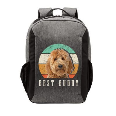 Goldendoodle Hi My Name Is Stop That Funny Dog Doodle Mom Vector Backpack