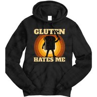 Gluten Hates Me Funny Celiac Disease Awareness Tie Dye Hoodie