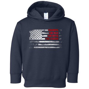 Grandpa He Man Myth Legend American USA Flag Father S Day Toddler Hoodie