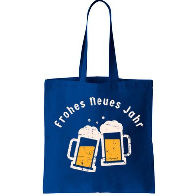 Ger Happy New Year Beer Mug Graphic Art Frohes Neues Jahr Gift Tote Bag