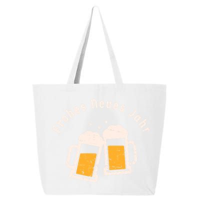 Ger Happy New Year Beer Mug Graphic Art Frohes Neues Jahr Gift 25L Jumbo Tote