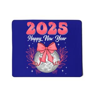 Groovy Happy New Year 2025 Disco Ball New Years Eve Party Gift Mousepad