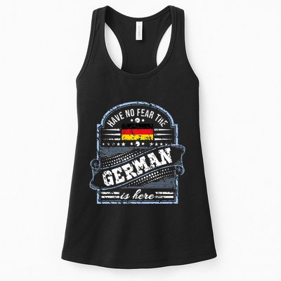Germany Have No Fear The German Is Here Womens Tank Top