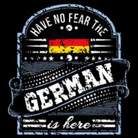 Germany Have No Fear The German Is Here Wool Snapback Cap