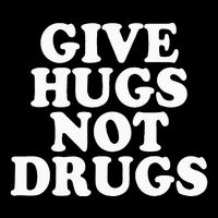 Give Hugs Not Drugs Slogan Awareness Red Ribbon Week Bucket Hat