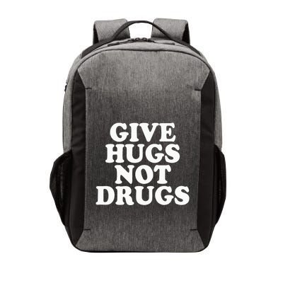 Give Hugs Not Drugs Slogan Awareness Red Ribbon Week Vector Backpack