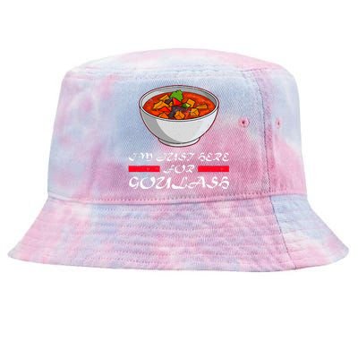 Goulash Hungary National Dishes Hungarian Cuisine Food Stew Tie-Dyed Bucket Hat