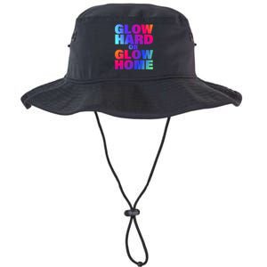 Glow Hard Or Glow Home 70s 80s For Man Woman Legacy Cool Fit Booney Bucket Hat