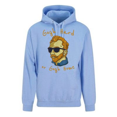 Gogh Hard Or Gogh Home Funny Vincent Van Gogh Unisex Surf Hoodie