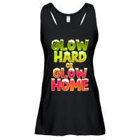 Glow Hard Or Glow Home Ladies Essential Flowy Tank