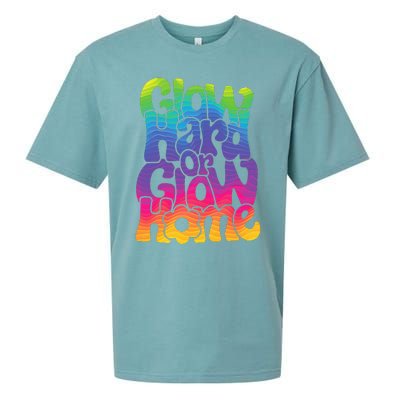 Glow Hard or Glow Home Sueded Cloud Jersey T-Shirt