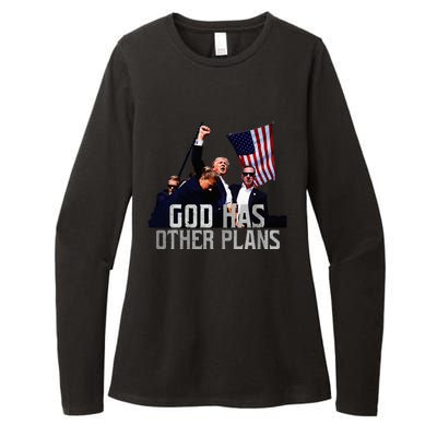 God Has Other Plans Legends Never Die Fight Womens CVC Long Sleeve Shirt