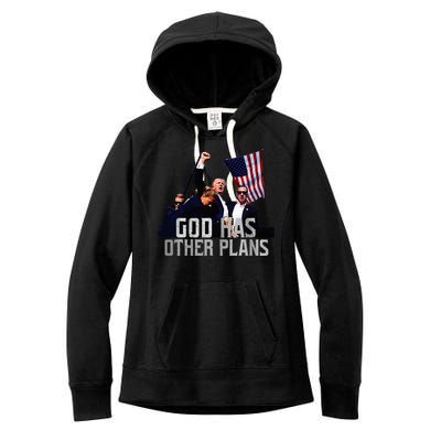 God Has Other Plans Legends Never Die Fight Women's Fleece Hoodie