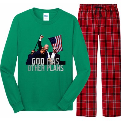 God Has Other Plans Legends Never Die Fight Long Sleeve Pajama Set