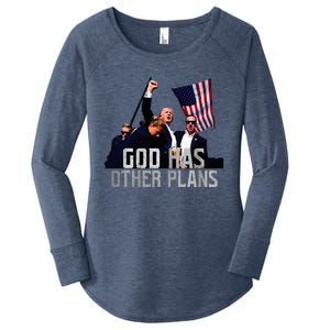 God Has Other Plans Legends Never Die Fight Women's Perfect Tri Tunic Long Sleeve Shirt