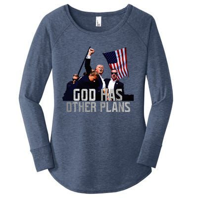 God Has Other Plans Legends Never Die Fight Women's Perfect Tri Tunic Long Sleeve Shirt