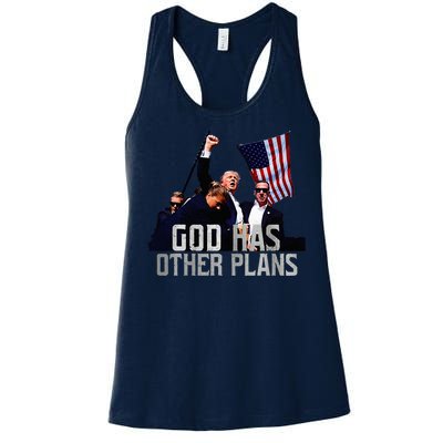 God Has Other Plans Legends Never Die Fight Women's Racerback Tank