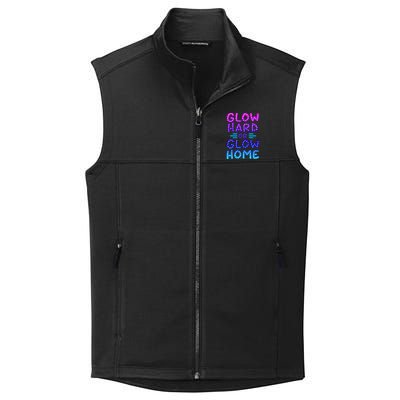 Glow Hard Or Glow Home Party Collective Smooth Fleece Vest