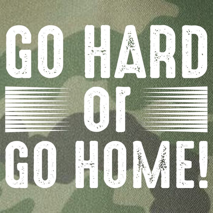 Go Hard Or Go Home Legacy Tie Dye Trucker Hat