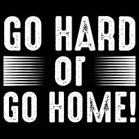 Go Hard Or Go Home 7-Panel Snapback Hat