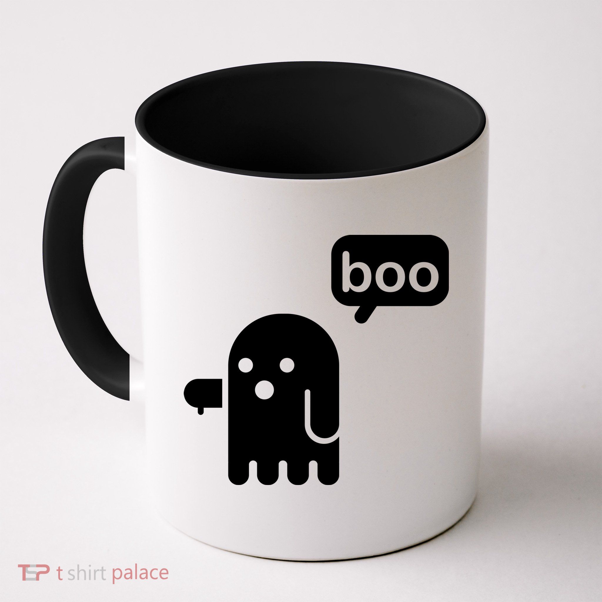 Ghost Boo Thumbs Down Coffee Mug