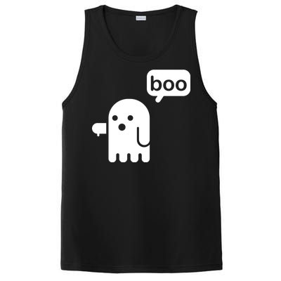 Ghost Boo Thumbs Down PosiCharge Competitor Tank