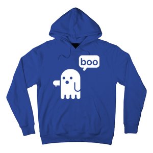 Ghost Boo Thumbs Down Hoodie