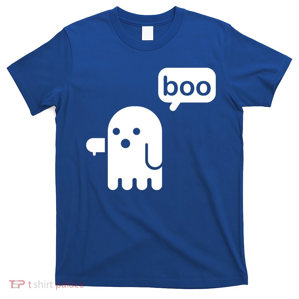 Ghost Boo Thumbs Down T-Shirt