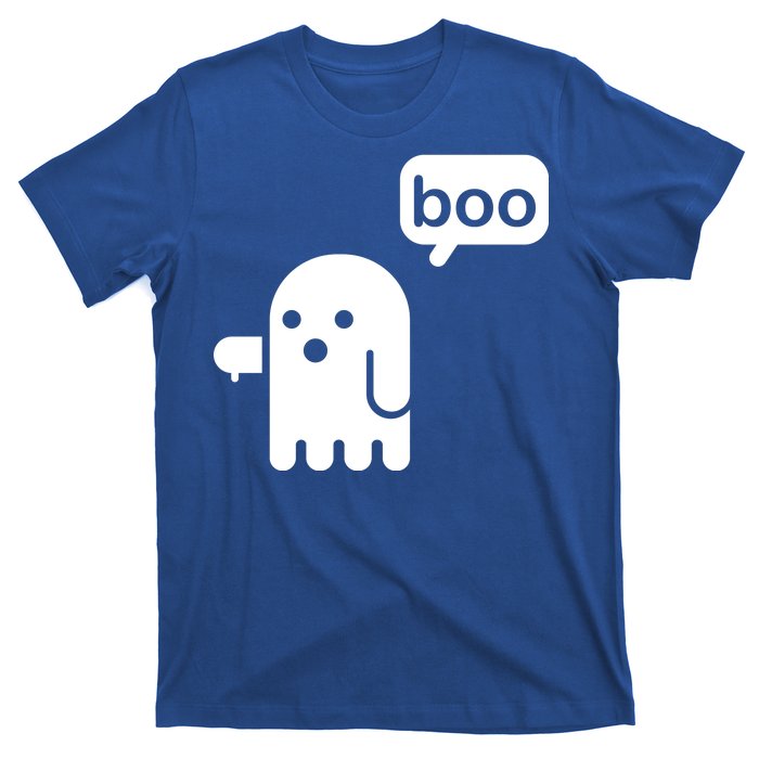 Ghost Boo Thumbs Down T-Shirt